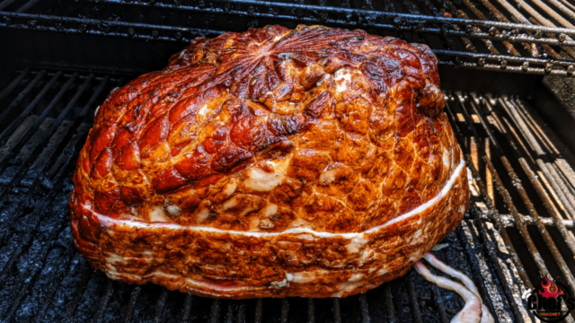 how to cook a spiral ham on a pellet grill