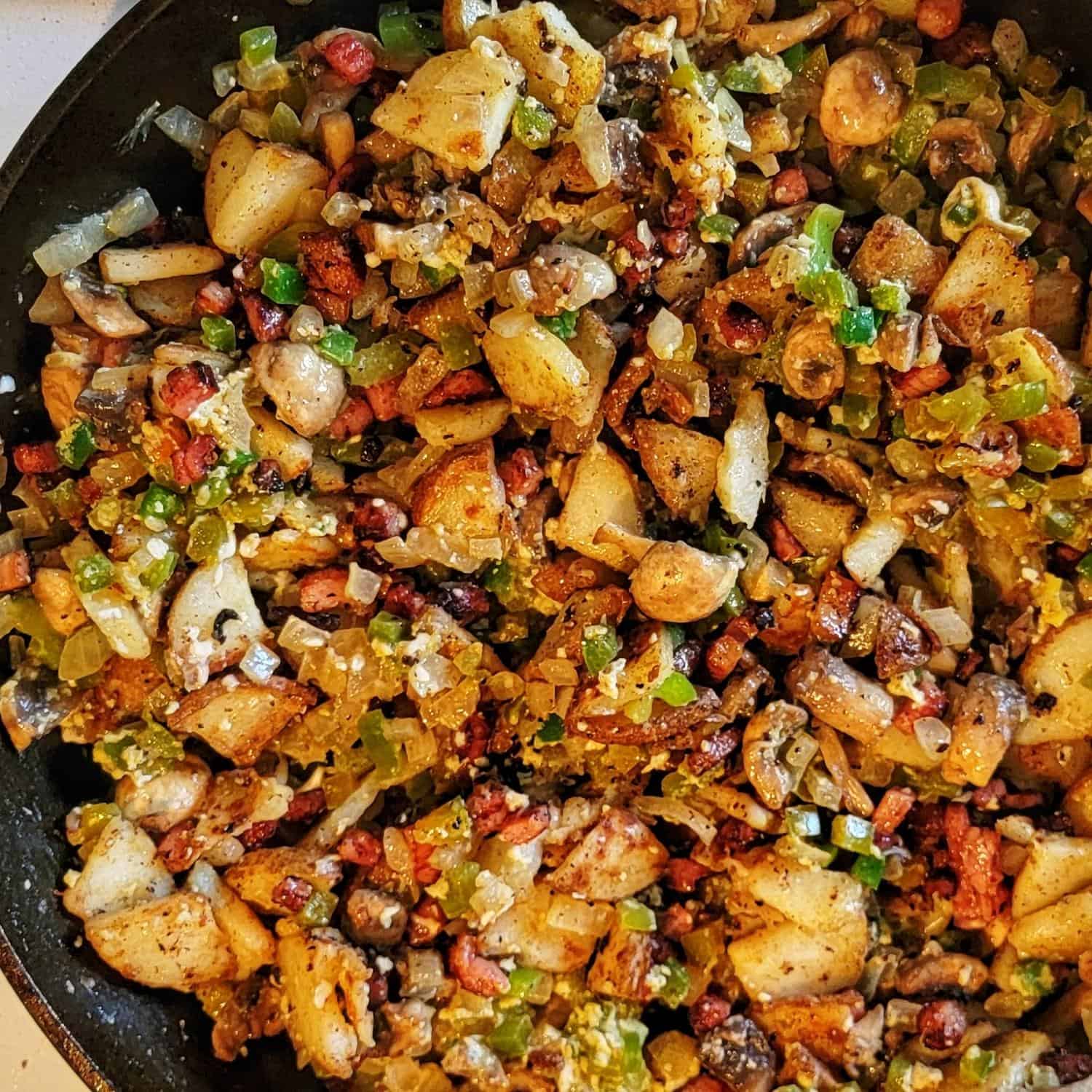 Smoked Ham Breakfast Hash from Leftovers - Chefs Magnet