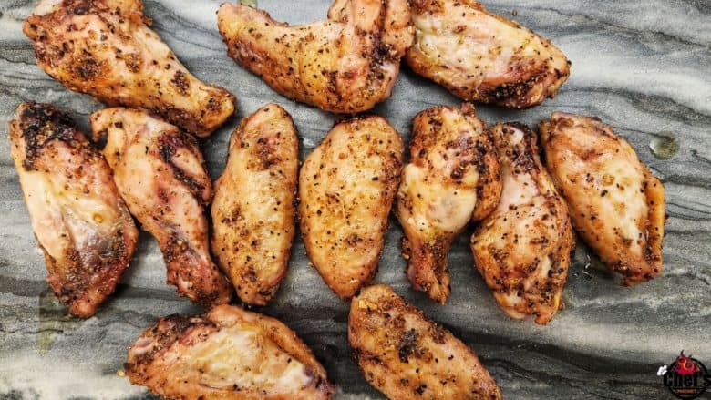 Smoked Wingstop Lemon Pepper Wings - Chefs Magnet