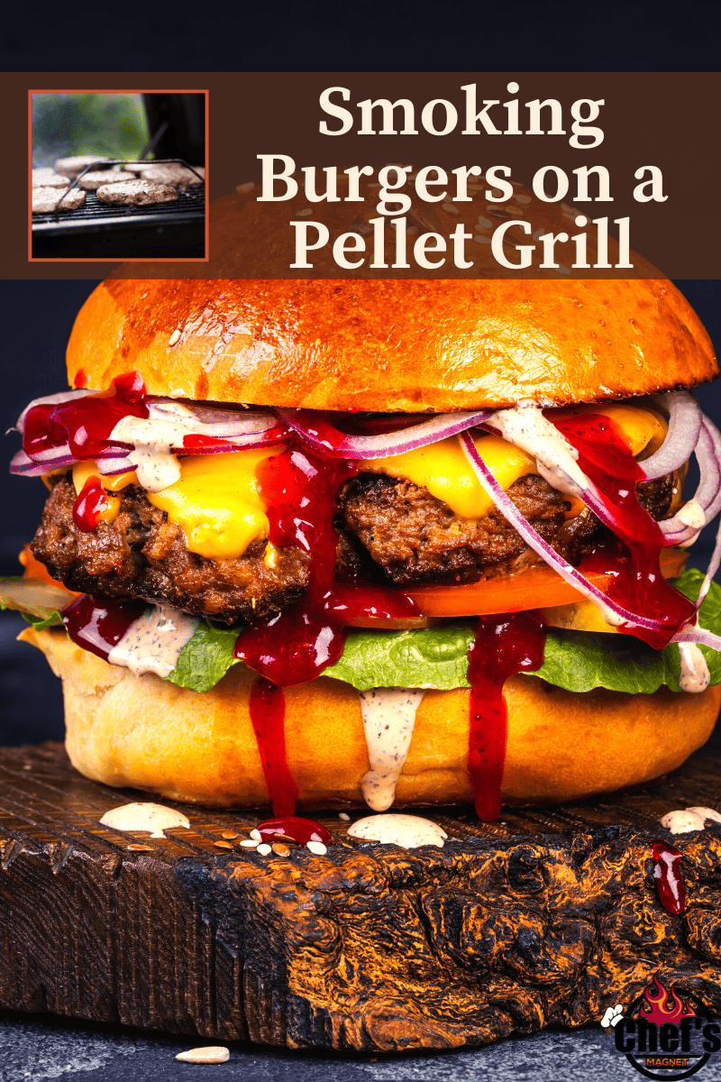 Burgers on a pellet grill best sale